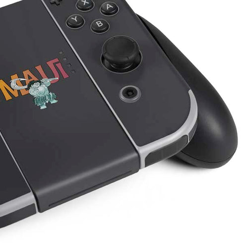 Disney Princess Moana Maui Nintendo Switch OLED (2021) Skin